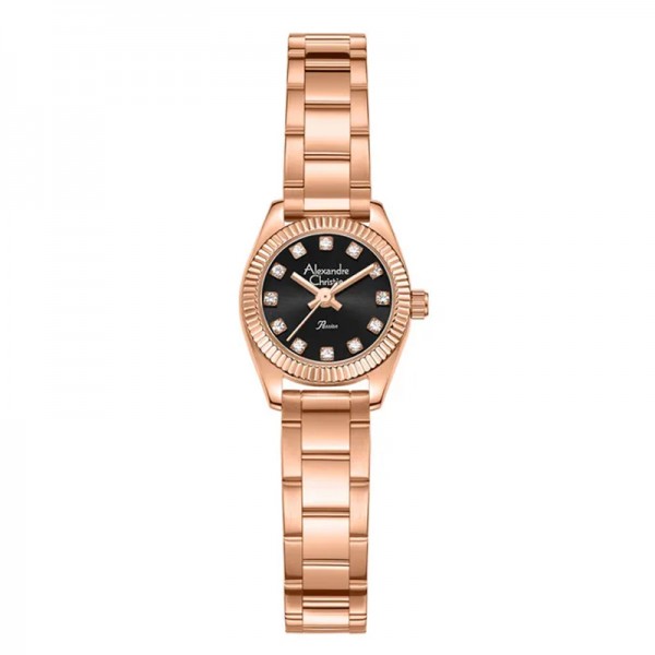 Alexandre Christie AC 2C18 Rosegold Black LHFRGBA Mini Size